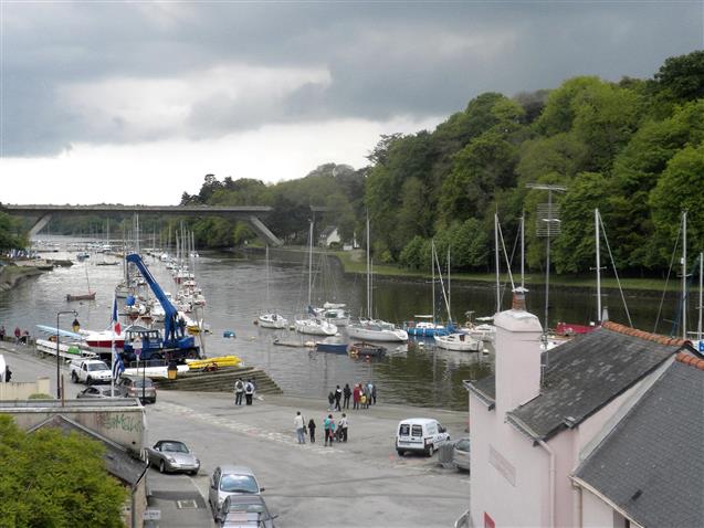 Room n°8, OUESSANT, 2sd floor, River view - Hôtel Le Marin Auray