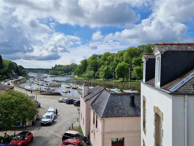 Room n°7, MOLENE, 2sd floor, queen size bed (10,65m²) - Hôtel Le Marin Auray