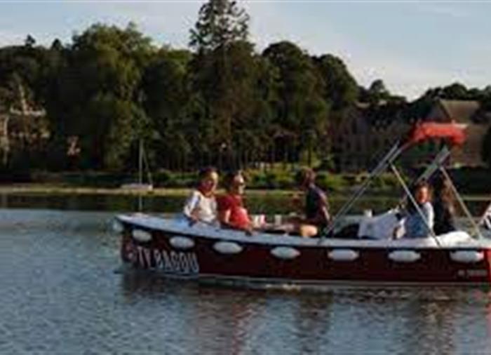 TY BAGOU Electric boats without a license Port of St Goustan Auray