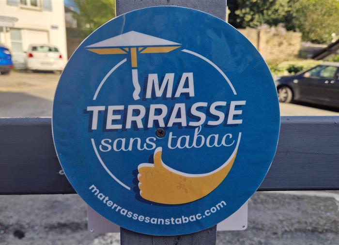 Bar and terrace reserved for hotel guests Port de Saint Goustan - Morbihan